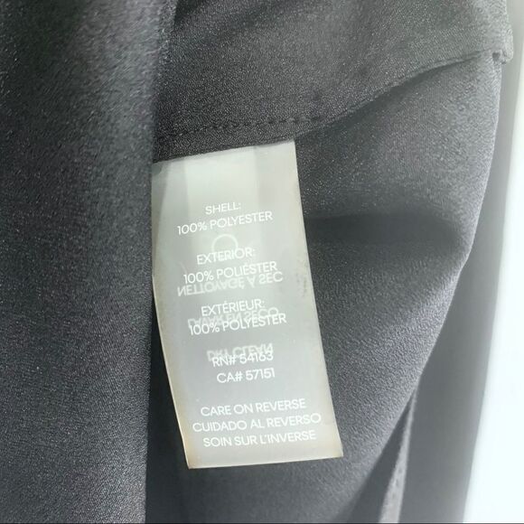 Calvin Klein Black Top with Gold Accents - Picture 5 of 5